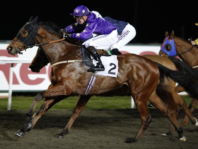 There is racing from Kempton on Wednesday evening